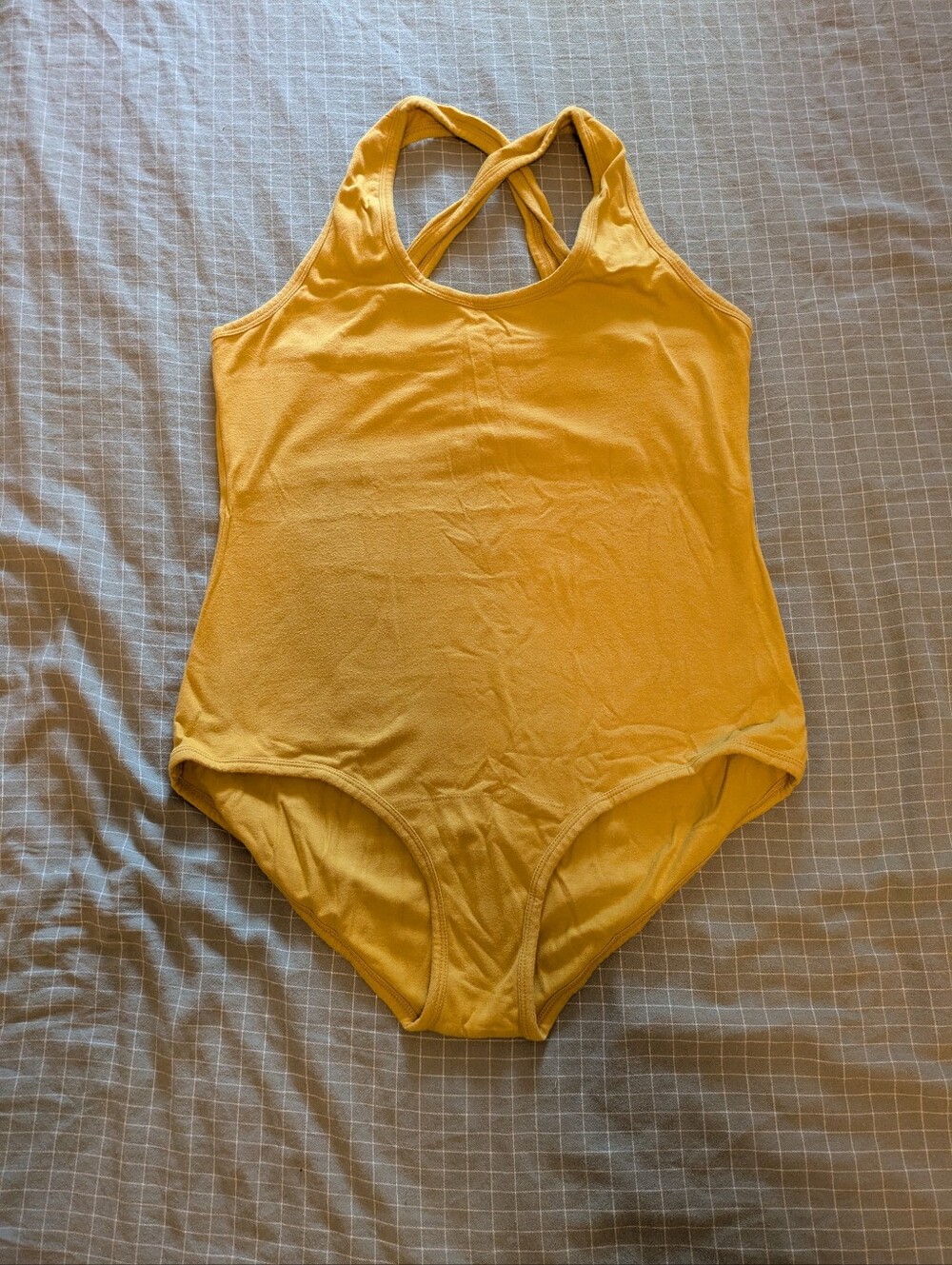 ARQ Mustard bodysuit